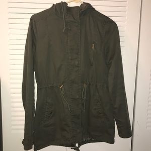 Khaki Green Utility Jacket